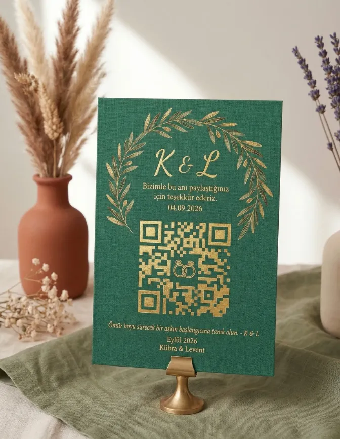 Nişan QR Menü Sistemi