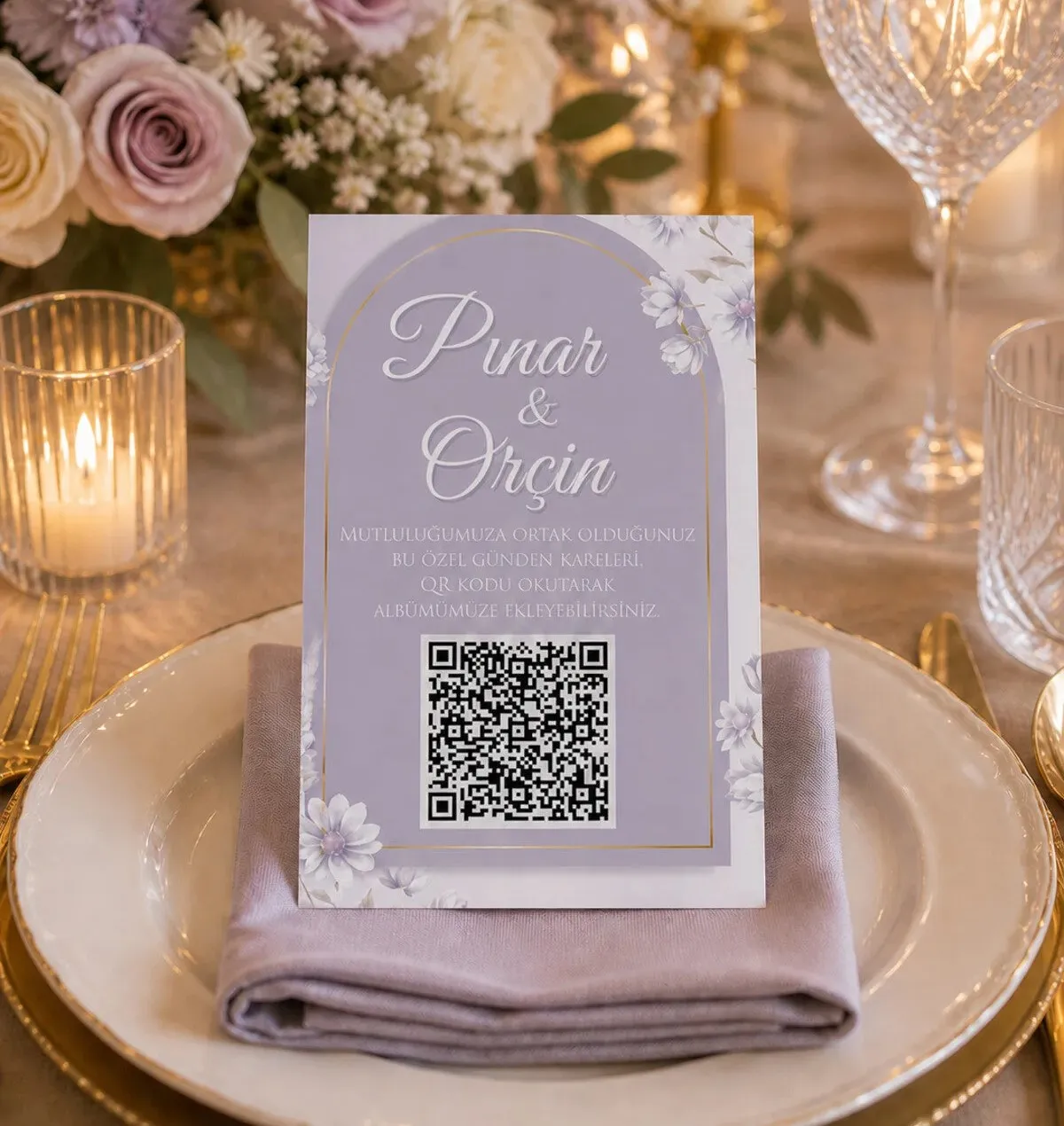 Düğünlerde Kullanılan QR Sistemi