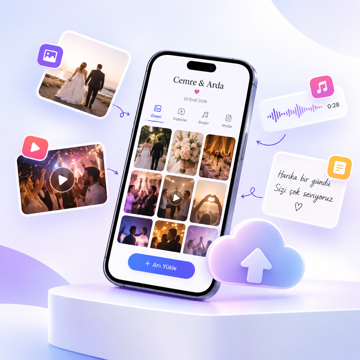 QR Anı Saklayıcı Sistemi