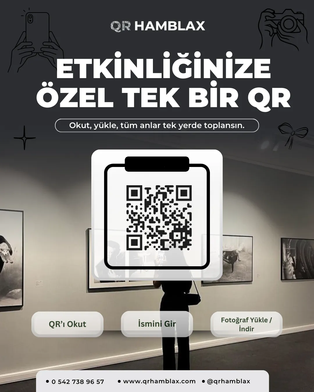 Etkinliklere Özel QR Sistemi